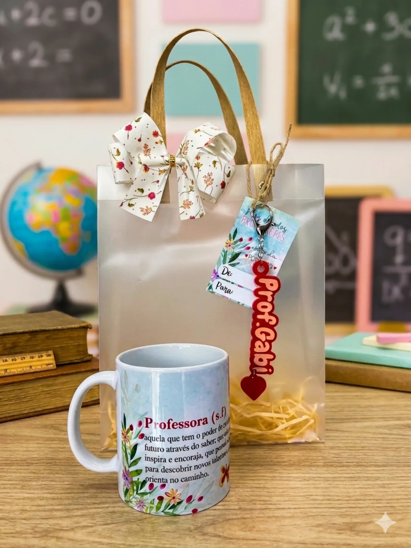 Kit Professora + Chaveiro