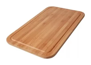 Tábua de carne bambu