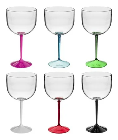 Taça gin transparente